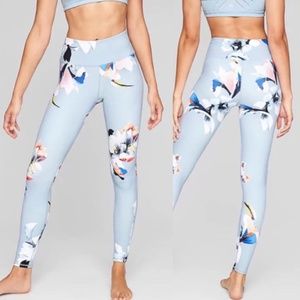 Athleta Blue Paradise Leggings Size M